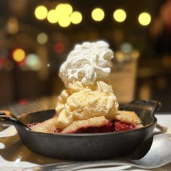 Berger Bros Pub - Warm Cherry Pie with Ice cream!!