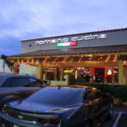 Exterior outside entrance of Romano Cucina - Laguna Hills, California Exterior outside entrance of Romano Cucina - Laguna Hills, California