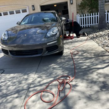 Calderon Mobile Service - Replacement tires on a porche - Tires Near Me