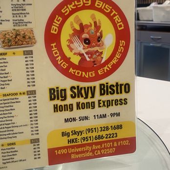 Big Skyy Bistro - Seafood Near Me - Riverside, California
