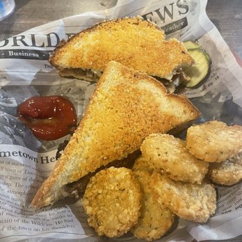 Chuckwagon Restaurant - Melt with tots - American Near Me - Adair, Iowa