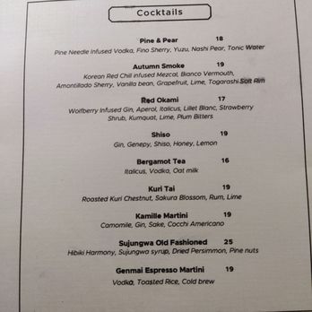 Mishik - Menu - Japanese Near Me - New York, New York Mishik - Menu - Japanese Near Me - New York, New York