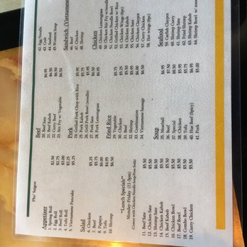 Pho Hong Saigon - Pho menu - Vietnamese Near Me - Dillon, South Carolina
