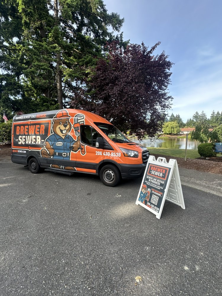 Slide of Brewer's Sewer repair