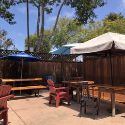 Nice patio for outdoor dining
