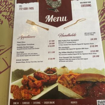 Kinfolks Southern Kitchen - Menu - Southern Near Me - Stuart, Florida