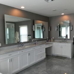 Giant Glass and Mirror - Floating Mirror
