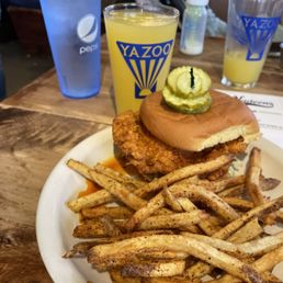 Tyrone's Hot Chicken Sandwich