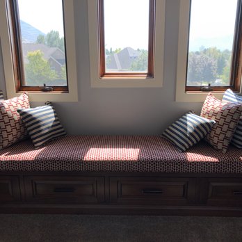 Red Fox Furnishings - Window seat with pillows - Furniture Stores Near Me - Provo, Utah