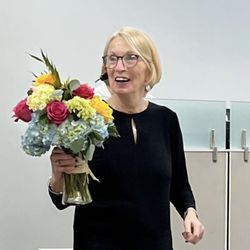 Scarlett's Flowers & Gifts - Gorgeous bouquet creating joy throughout the office!