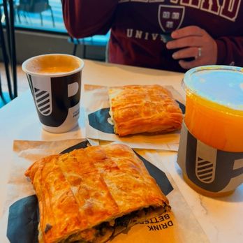 Under Pressure Coffee - Spinach pie - Coffee & Tea Near Me - Astoria, New York