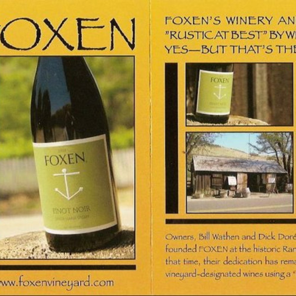 Foxen Vineyard - Fly in - Wineries Near Me - Santa Maria, California Foxen Vineyard - Fly in - Wineries Near Me - Santa Maria, California