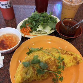 Pho Viet Cafe - V7. Special Vietnamese Crispy Crepe/ Bánh Xèo - Vietnamese Near Me - Las Vegas, Nevada