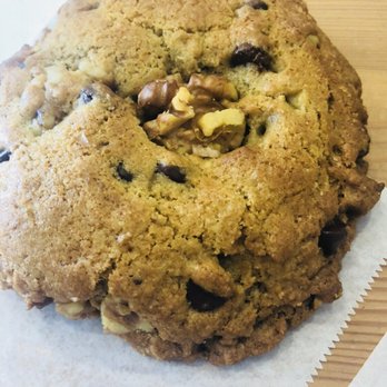 Van Dyke Coffee Roasters - Close-up of the Huge Chocolate Walnut Cookie! - Coffee & Tea Near Me - Buena Park, California Van Dyke Coffee Roasters - Close-up of the Huge Chocolate Walnut Cookie! - Coffee & Tea Near Me - Buena Park, California