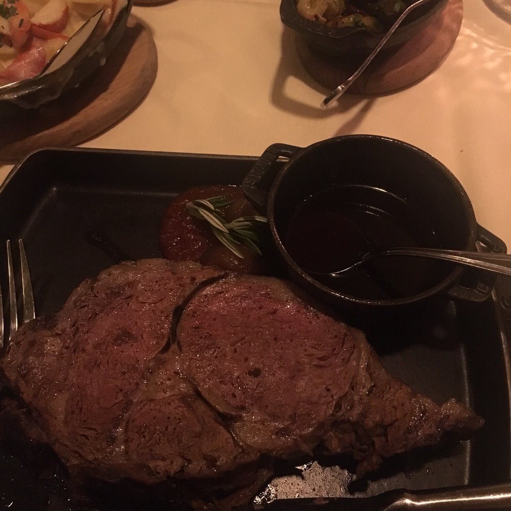 Dawson's - Salt crusted prime rib, medium well! Perfectly cooked! Very tender and that salted crust was awesome! - Steakhouses Near Me - Sacramento, California Dawson's - Salt crusted prime rib, medium well! Perfectly cooked! Very tender and that salted crust was awesome! - Steakhouses Near Me - Sacramento, California