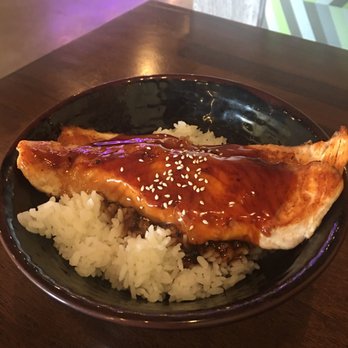 Okinawa Restaurant - Salmon teriyaki bowl - Japanese Near Me - Austell, Georgia Okinawa Restaurant - Salmon teriyaki bowl - Japanese Near Me - Austell, Georgia