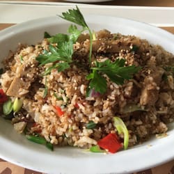 Nature Company - Arroz chaufa con seitan! Riquísimo!