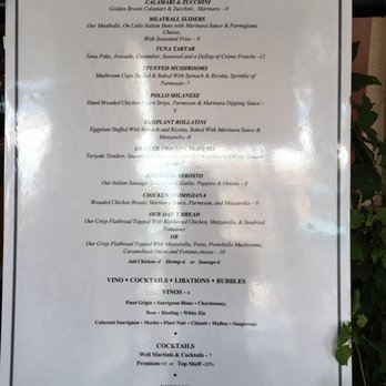 Villagio - Part of menu - Italian Near Me - Boca Raton, Florida Villagio - Part of menu - Italian Near Me - Boca Raton, Florida