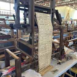 Three Moons Fiberworks - Jacquard loom