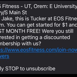 The text explaining 1 month free starting for $1