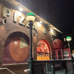 Exterior photo of Smiling Pizza Restaurant - Brooklyn, New York Exterior photo of Smiling Pizza Restaurant - Brooklyn, New York