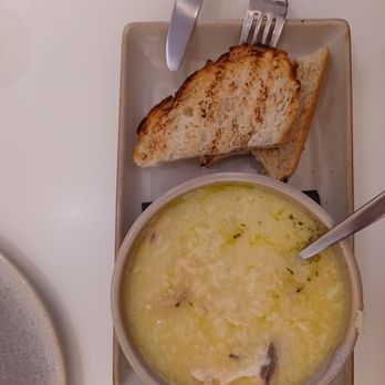 Estiatorio Plaka - Bowl of Greek lemon soup(chicken & rice). My choice that came with my daily lunch of Skepasti order. - Greek Near Me - Baltimore, Maryland Estiatorio Plaka - Bowl of Greek lemon soup(chicken & rice). My choice that came with my daily lunch of Skepasti order. - Greek Near Me - Baltimore, Maryland