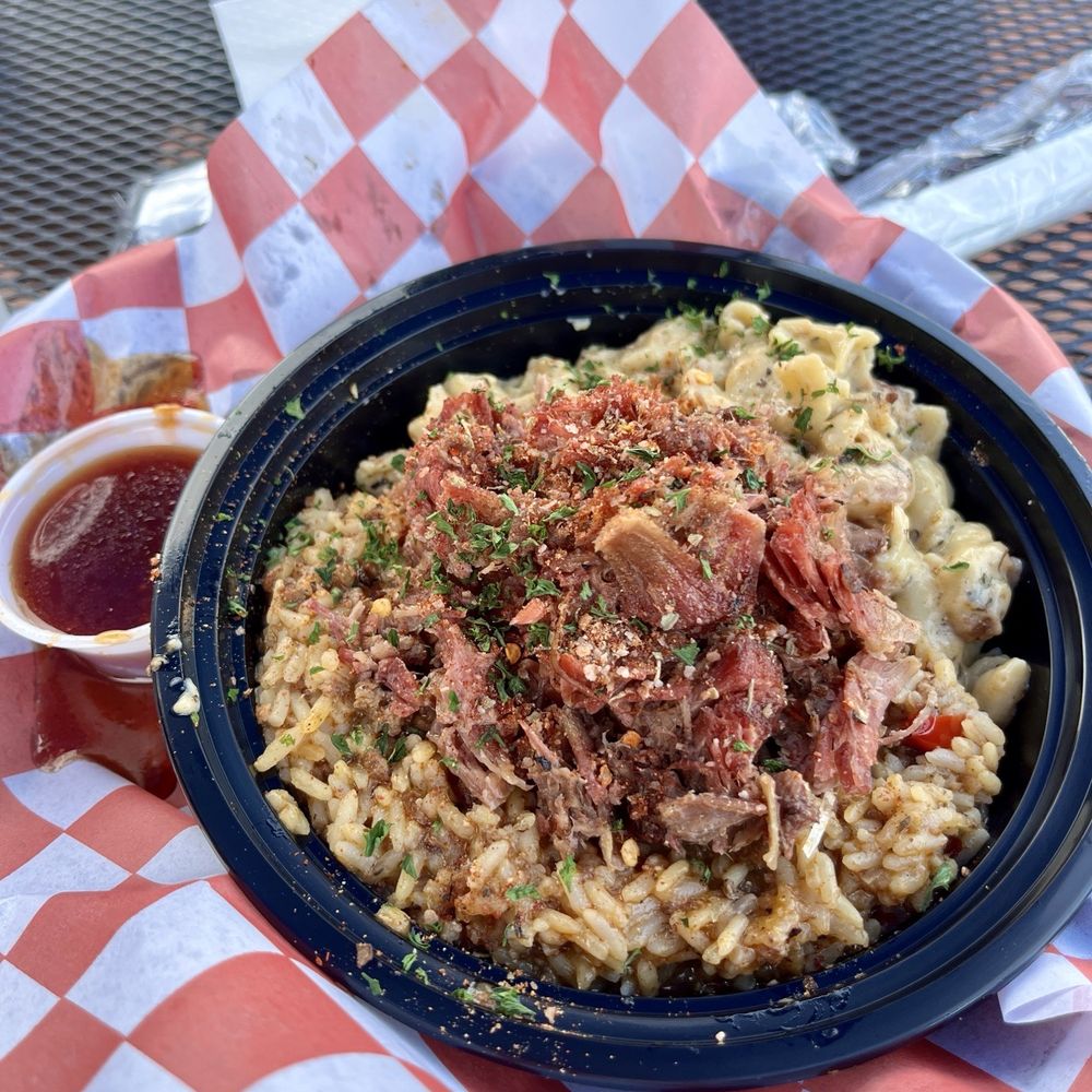Bowl with smoked turkey Bowl with smoked turkey