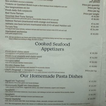 La Tana del Polpo - Seafood Near Me - Bari, BA