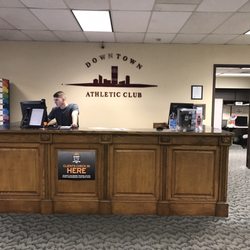 Downtown Athletic Club - Entry on the 4th level.