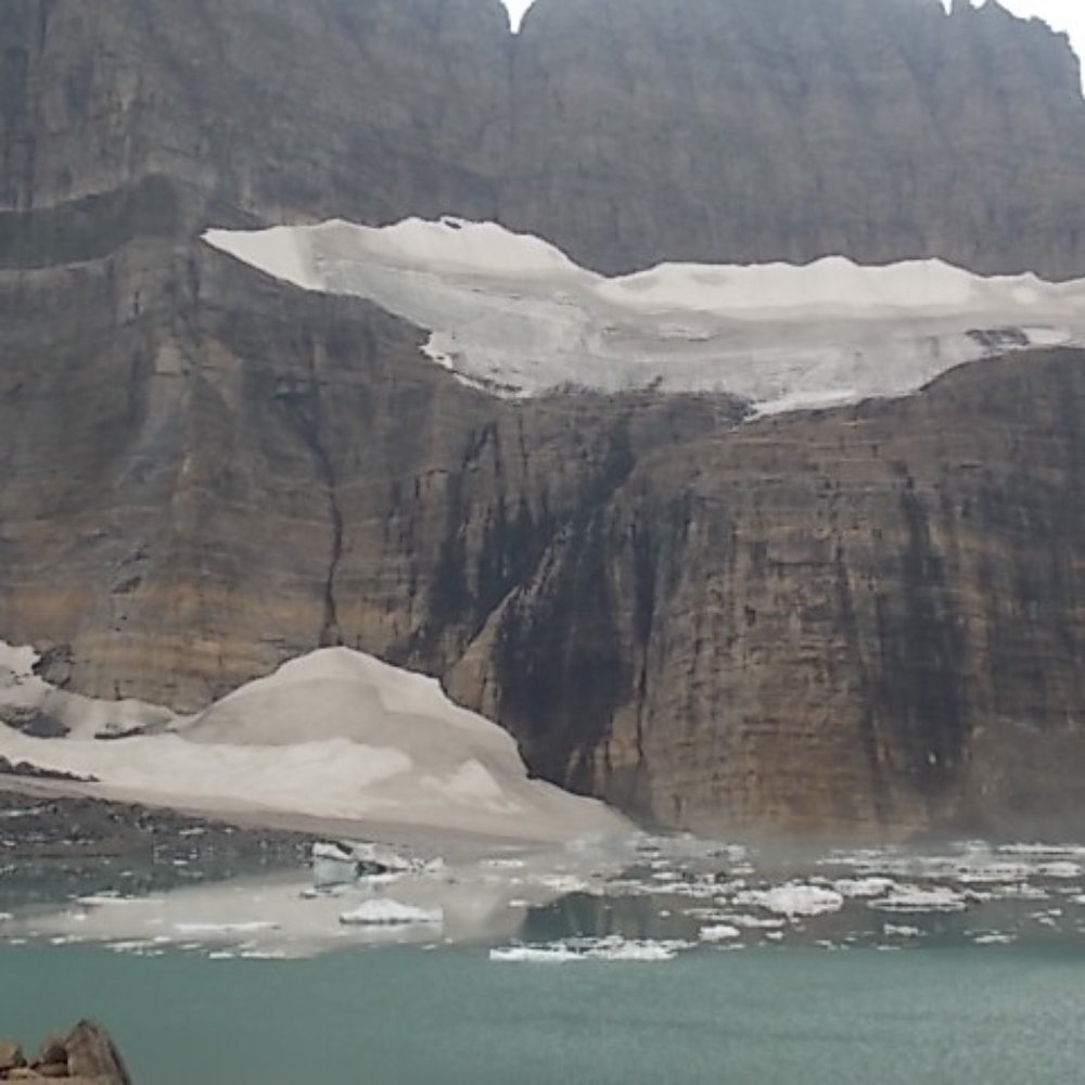 Grinnell Glacier - The glacier - Hiking Near Me