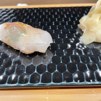 Tatsu Dallas - Kue (Grouper) with shiso - Sushi Bars Near Me - Dallas, Texas
