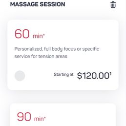 Massage pricing Massage pricing