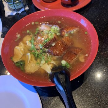 Kim Tar - Second time for duck wonton noodle soup - Chinese Near Me - Artesia, California