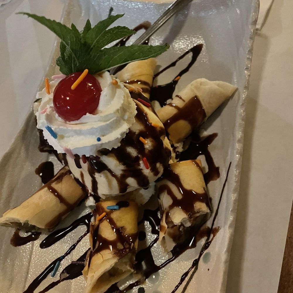Chalerm Thai Bistro - Banana dessert was very yummy - Thai Near Me - Lakeport, California