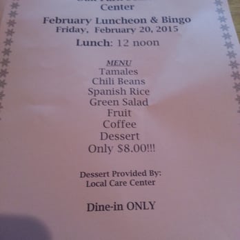 Oak Park Senior Center - The next luncheon - Senior Centers Near Me - Stockton, California Oak Park Senior Center - The next luncheon - Senior Centers Near Me - Stockton, California