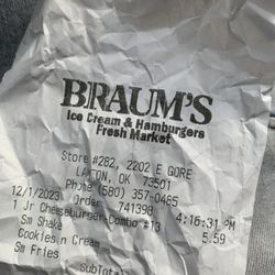 Braum's Ice Cream & Dairy Stores