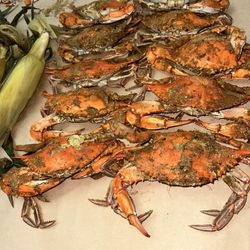 Modern Discount Liquors - Crabs and corn