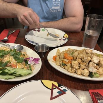 Chao Phya Thai Restaurant - Pineapple Fried Rice + Pad See Ew - Thai Near Me - Kaneohe, Hawaii