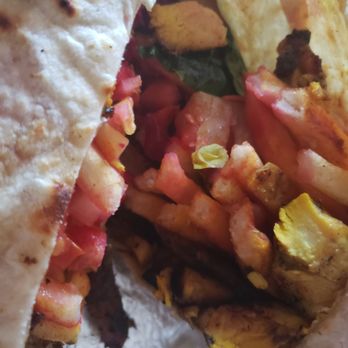 Kabob Shack - Broadway - Inside of the Cali Chicken Kabob Wrap - Afghan Near Me - Chula Vista, California Kabob Shack - Broadway - Inside of the Cali Chicken Kabob Wrap - Afghan Near Me - Chula Vista, California