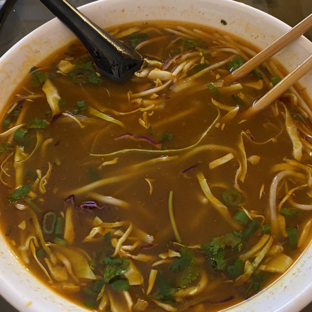 Goji Kitchen - P8. Spicy Lemongrass Beef Vermicelli Soup - Asian Fusion Near Me - Santa Rosa, California Goji Kitchen - P8. Spicy Lemongrass Beef Vermicelli Soup - Asian Fusion Near Me - Santa Rosa, California