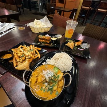 Tarka Indian Kitchen - Dinner spread - Indian Near Me - Houston, Texas