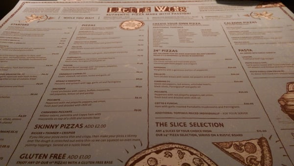 Menu photo 4 Little Wing Belfast, BFS Menu photo 4 Little Wing Belfast, BFS