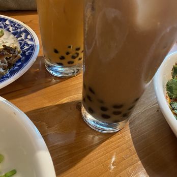 Mecha Noodle Bar - Boba tea - Thai in the back, Coconut Chai in the front - Ramen Near Me - Washington, DC, District of Columbia Mecha Noodle Bar - Boba tea - Thai in the back, Coconut Chai in the front - Ramen Near Me - Washington, DC, District of Columbia