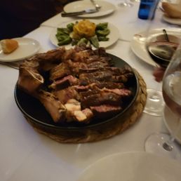 Large steak, tbone