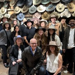 Kemo Sabe - Our group at the hat wall!