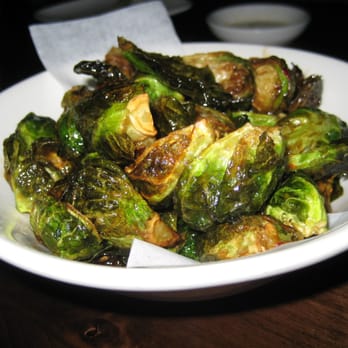 Uchi Houston - these brussels sprouts were on the house and delish! tasted like a lot of brown sugar and/or soy sauce. - Sushi Bars Near Me - Houston, Texas Uchi Houston - these brussels sprouts were on the house and delish! tasted like a lot of brown sugar and/or soy sauce. - Sushi Bars Near Me - Houston, Texas