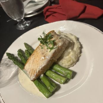 Jack's Bar And Steakhouse - Salmon and asparagus - Steakhouses Near Me - New Haven, Connecticut Jack's Bar And Steakhouse - Salmon and asparagus - Steakhouses Near Me - New Haven, Connecticut