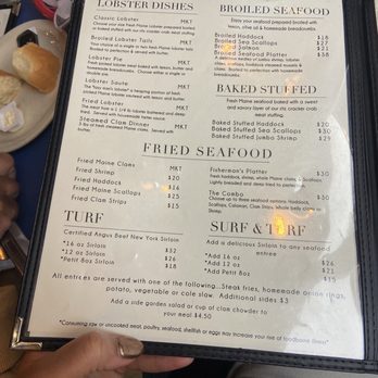 Lobster Trap - Menu - Seafood Near Me - North Conway, New Hampshire