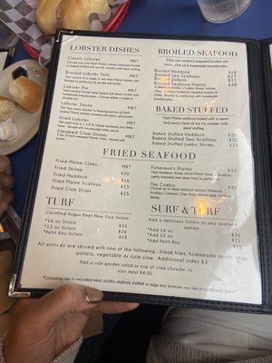 Menu photo 5 Lobster Trap North Conway, NH