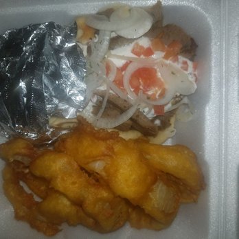 AZ diner - This gyro pita and onion rings with ranch dressing was so good! Probably the best I've had here in Phoenix - American Near Me - Surprise, Arizona